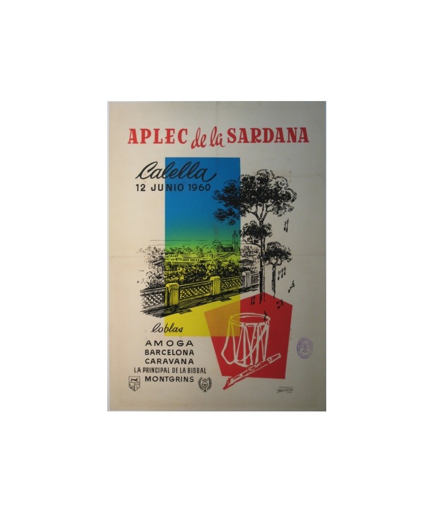 APLEC DE LA SARDANA. CALELLA 1960