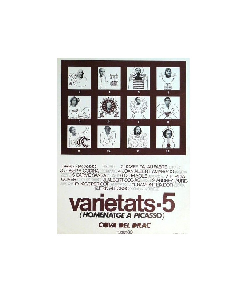 VARIETATS · 5  (HOMENATGE A PICASSO)