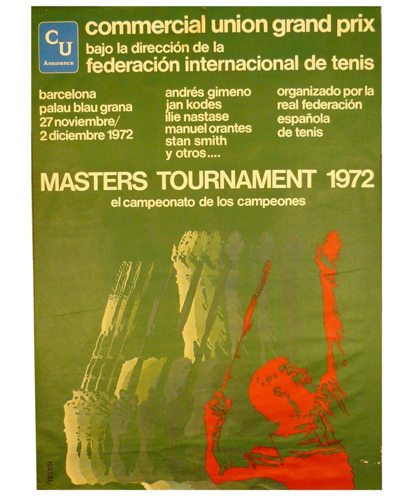 TENIS MASTERS TOURNAMENT 1972