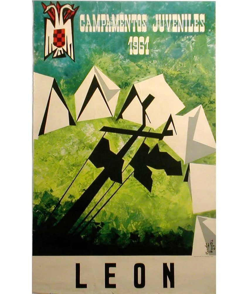 LEÓN, CAMPAMENTOS JUVENILES 1961