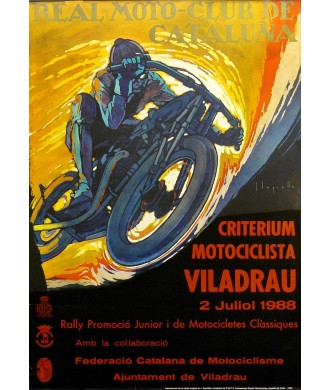 CRITERIUM MOTOCICLISTA VILADRAU. 1988