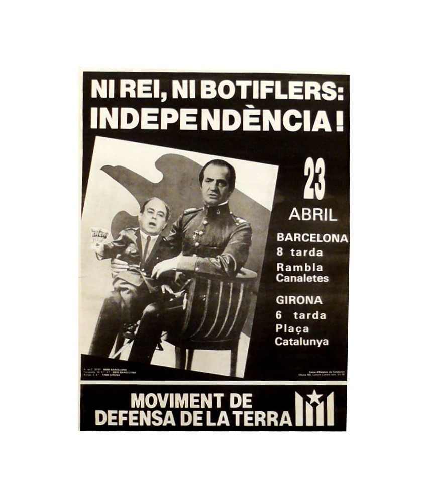 NI REI, NI BOTIFLERS: INDEPENDENCIA!