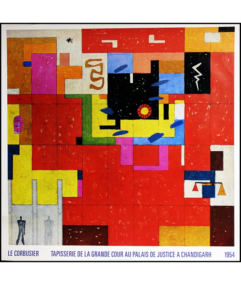 LE CORBUSIER. TAPISSERIE DE LA GRANDE COUR