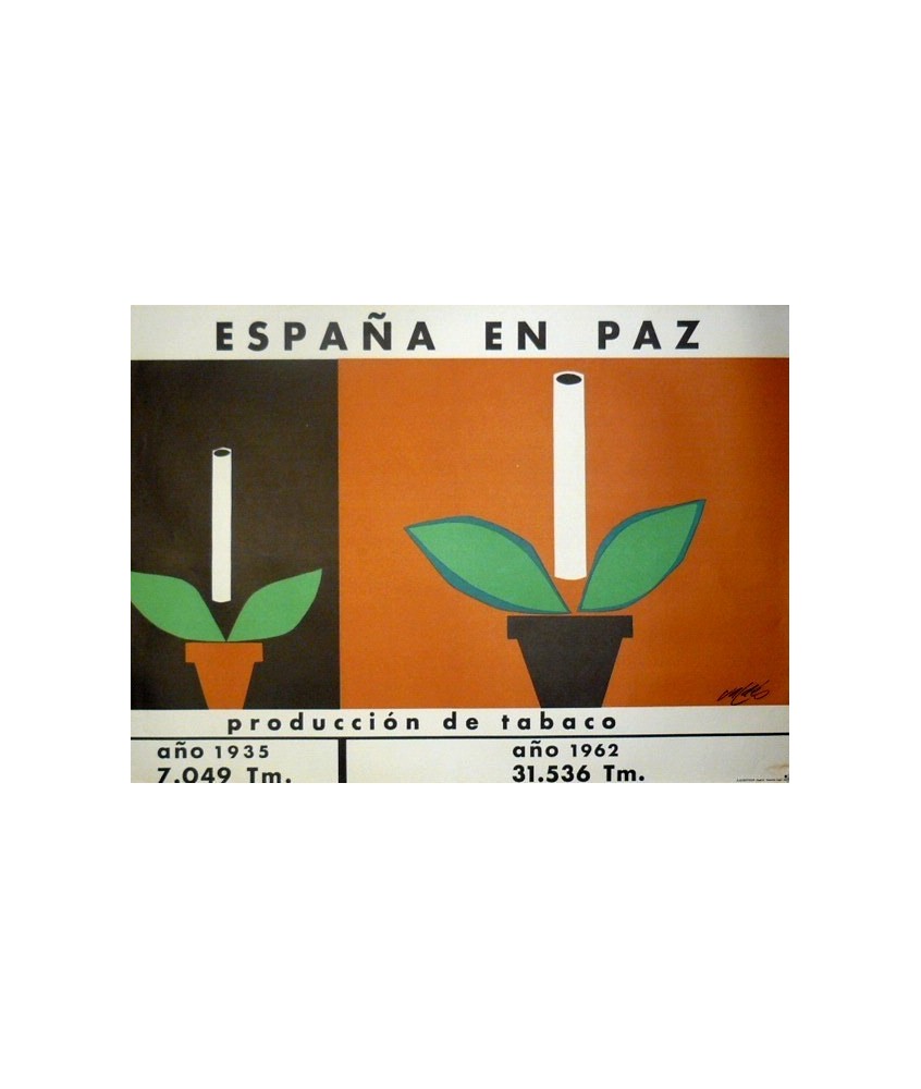 ESPAÑA EN PAZ PRODUCCIÓN DE TABACO