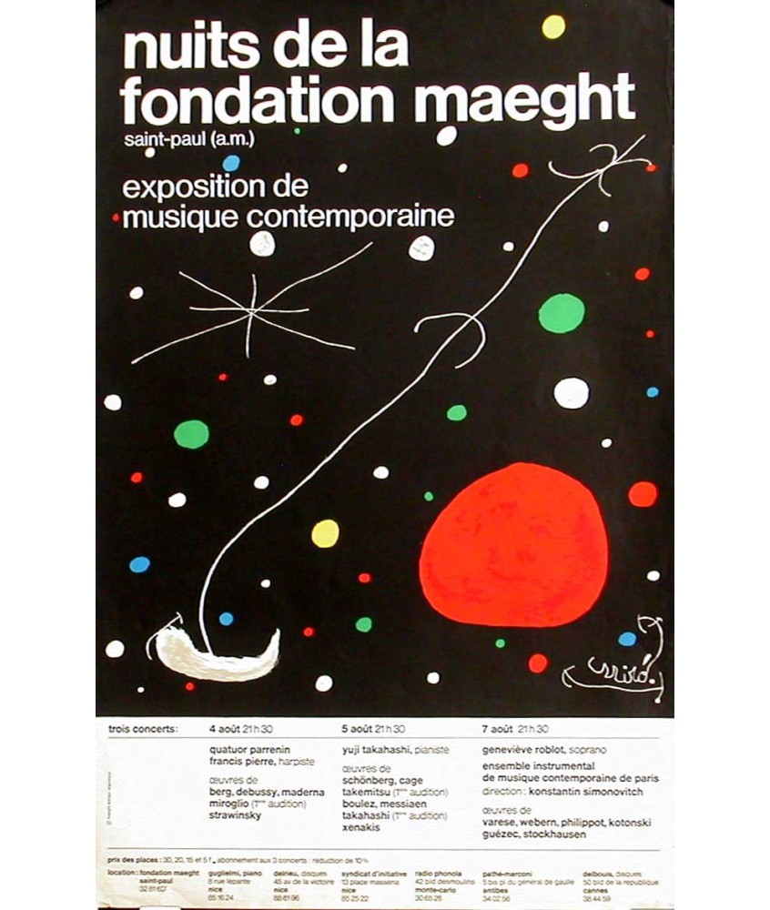 NUITS DE LA FONDATION MAEGHT