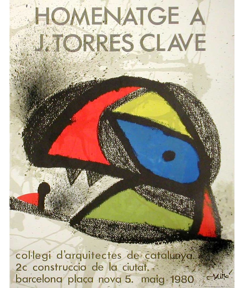 HOMENATGE J.TORRES CLAVE 1980. JOAN MIRO