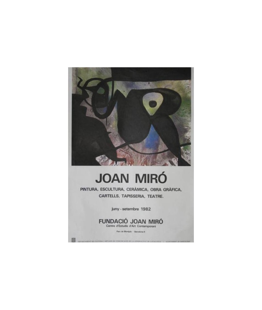 JOAN MIRÓ JUNY-SETEMBRE 1982