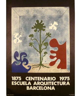 1875 - 1975 CENTENARIO ESCUELA  ARQUITECTURA  BARCELONA