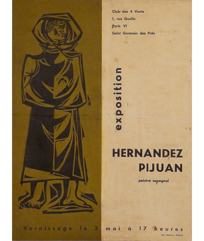 HERNÁNDEZ PIJUAN. PEINTRE ESPAGNOL