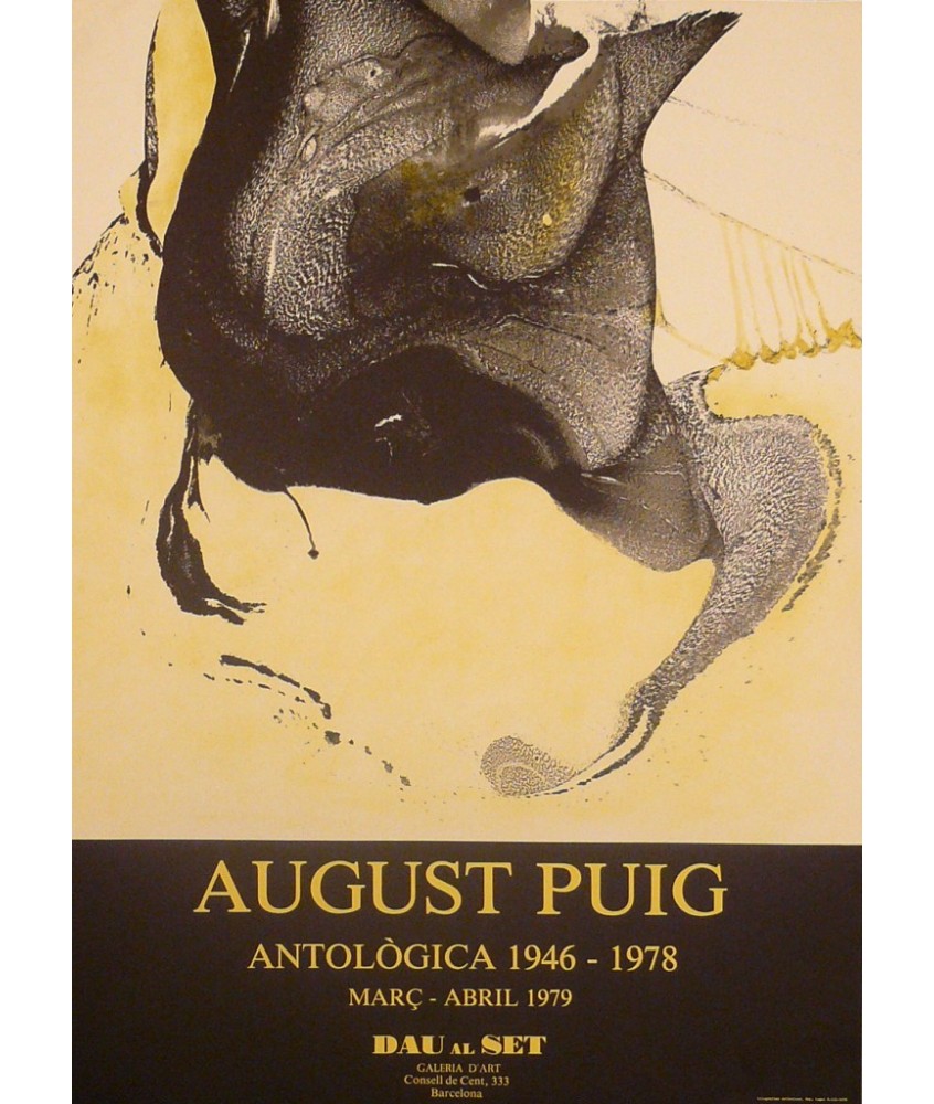 AUGUST PUIG 1979 DAU AL SET