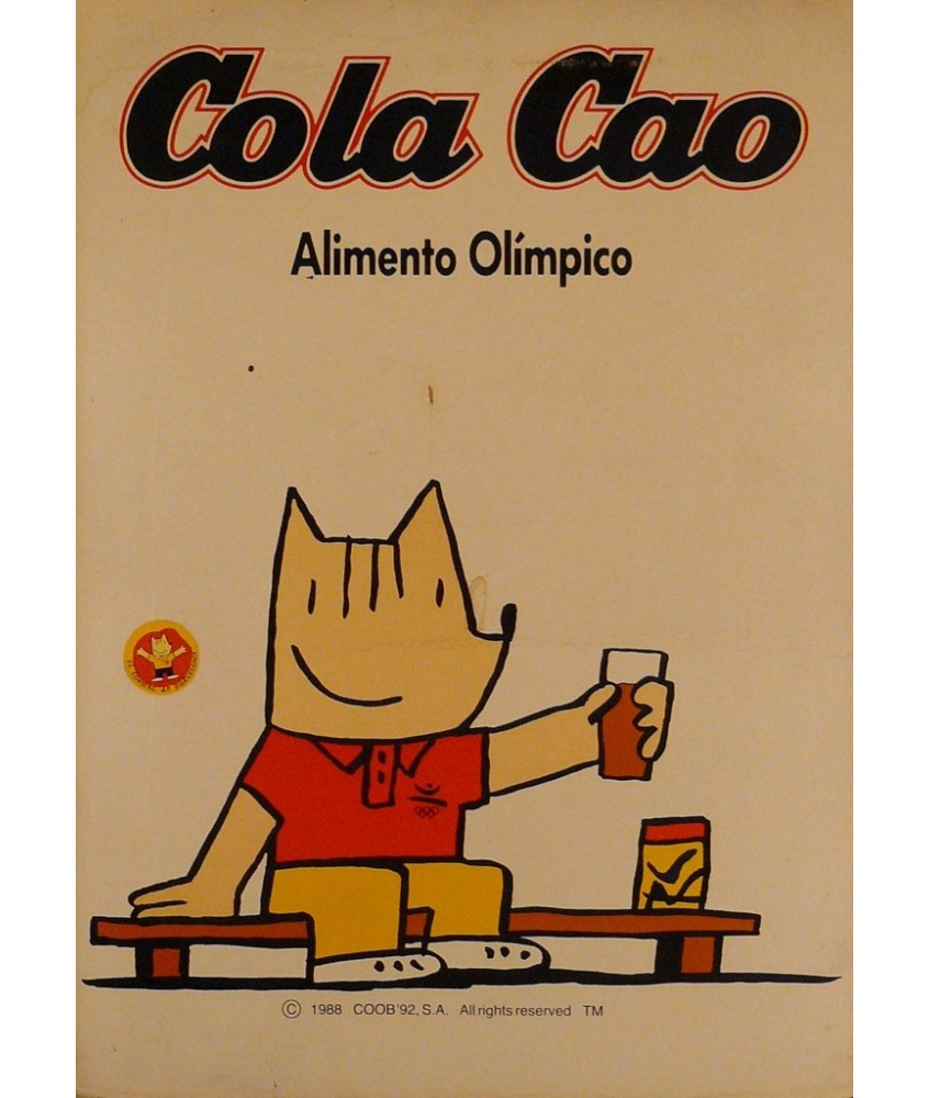 COLA CAO ALIMENTO OLÍMPICO