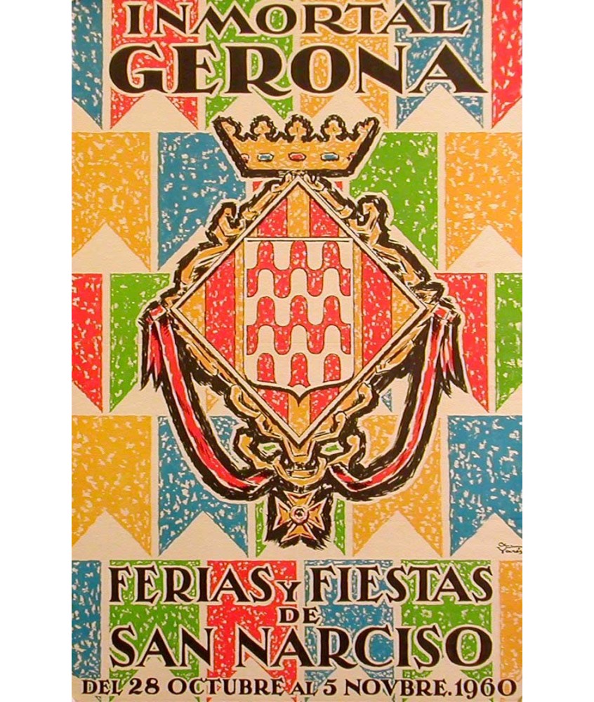 GERONA FERIAS Y FIESTAS DE SAN NARCISO 1960