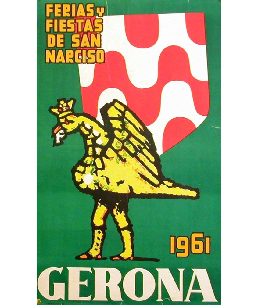 GERONA FERIAS Y FIESTAS DE SAN NARCISO 1961