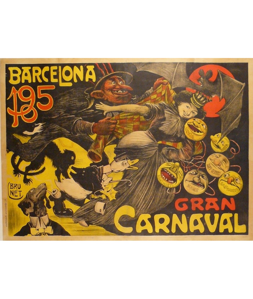 GRAN CARNAVAL, BARCELONA 1905