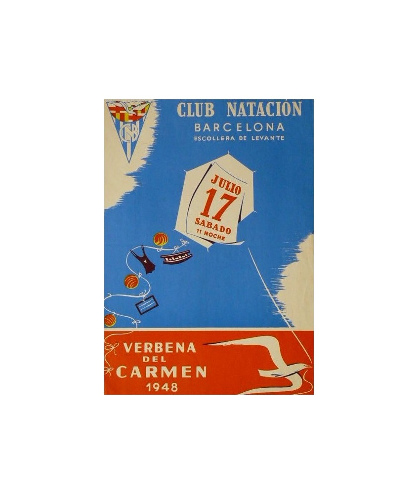 VERBENA DEL CARMEN 1948, CLUB NATACIÓN BARCELONA