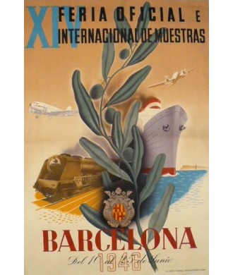 XIV FERIA DE MUESTRAS BARCELONA 1946