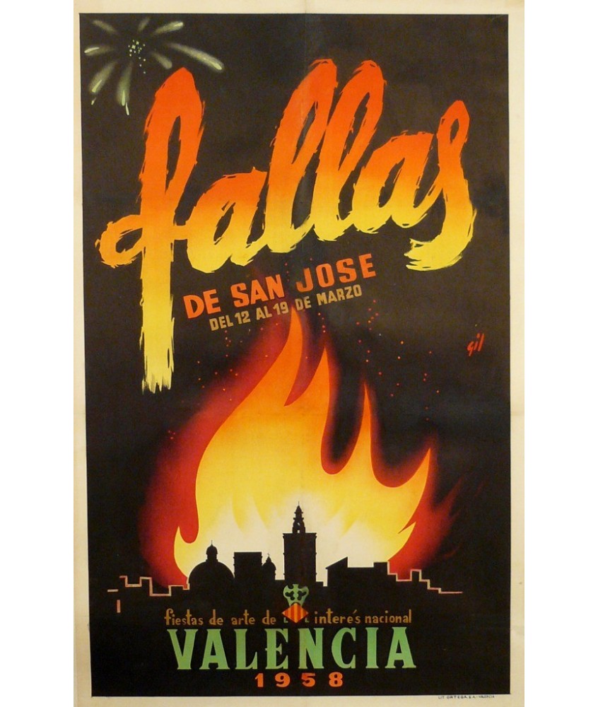 FALLAS VALENCIA 1958