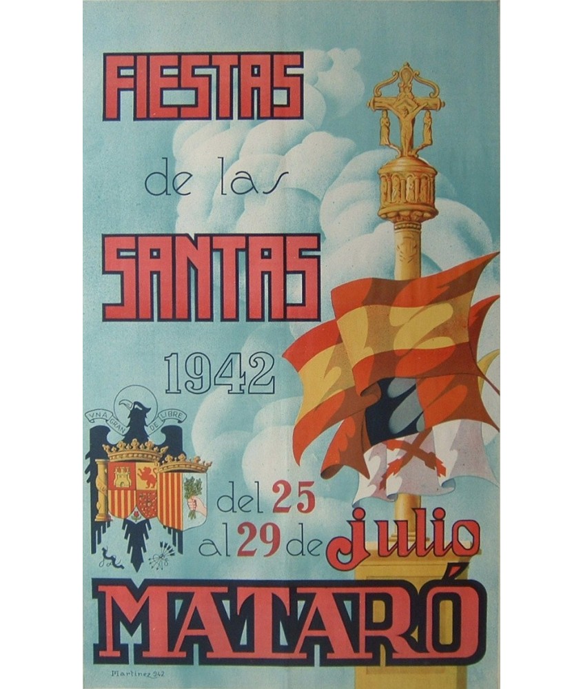 FIESTAS DE LAS SANTAS MATARO 1942