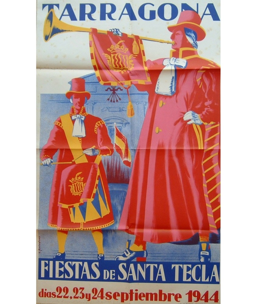 TARRAGONA FIESTAS DE SANTA TECLA  1944