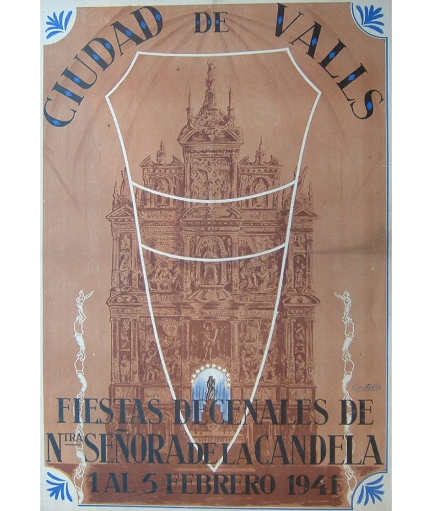 CIUDAD DE VALLS.FIESTAS DECENALES 1941