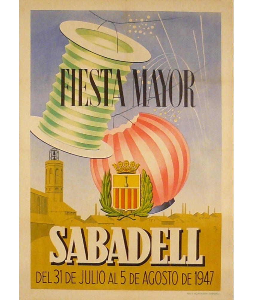 SABADELL FIESTA MAYOR 1947