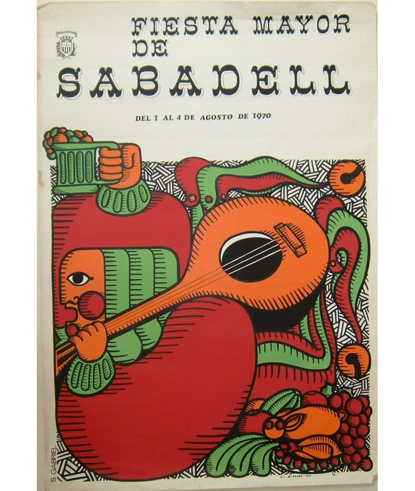 SABADELL FIESTA MAYOR 1970