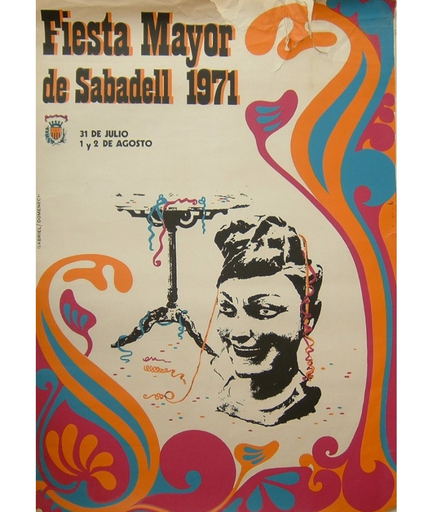 SABADELL FIESTA MAYOR 1971