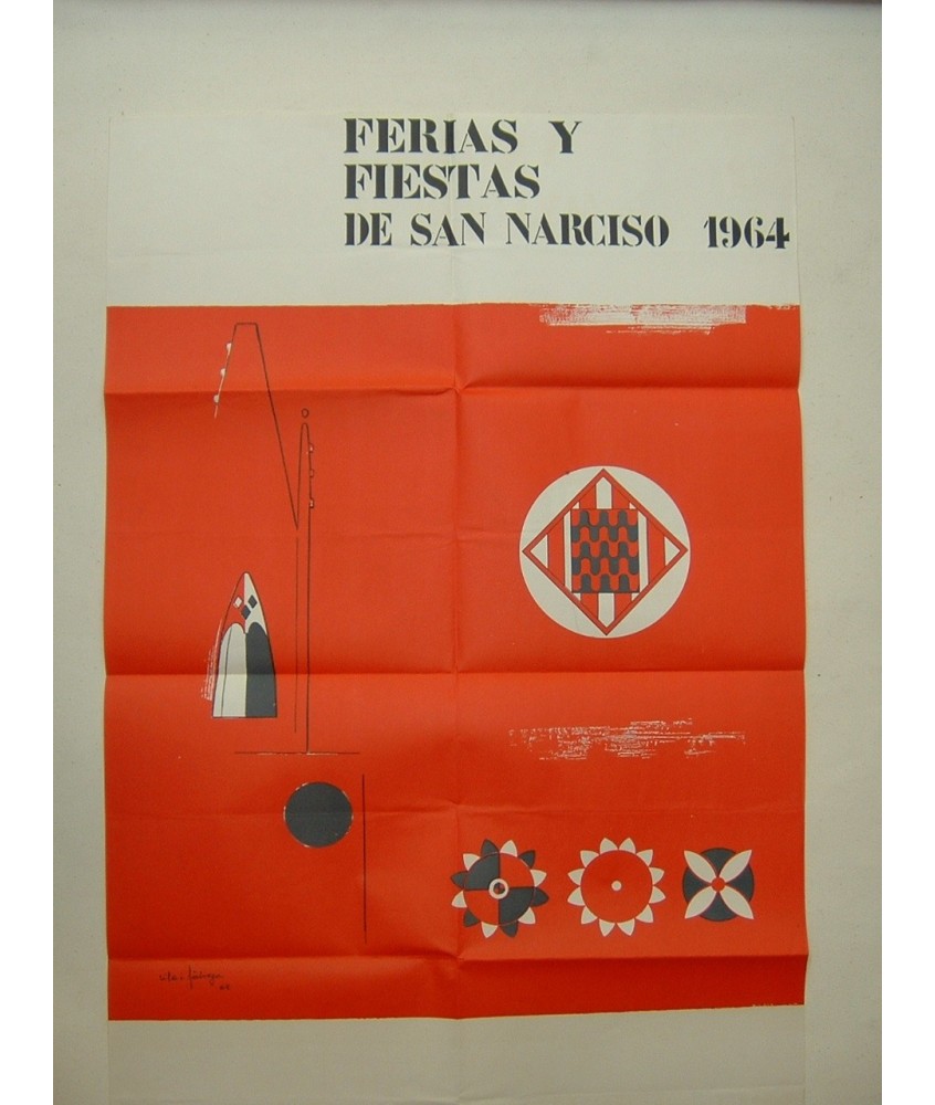 GERONA FERIAS Y FIESTAS DE SAN NARCISO 1964