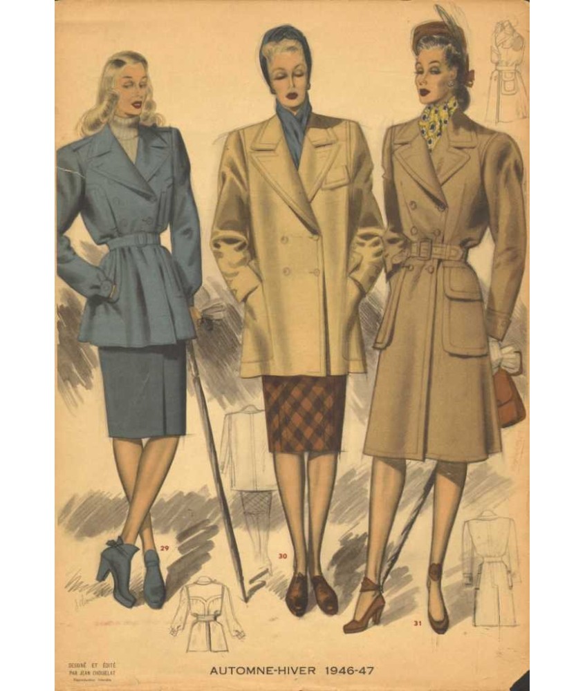 MODA DONA AUTOMNE-HIVER 1946-47