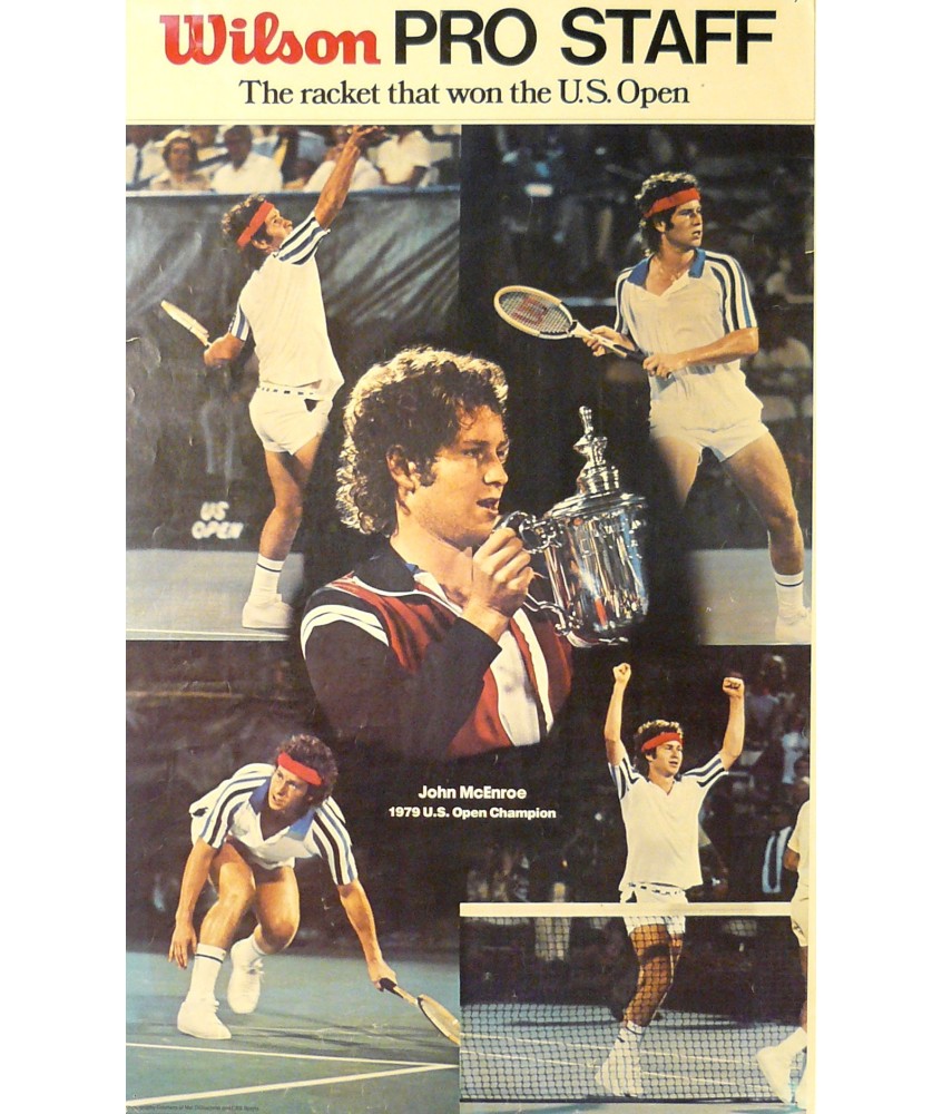 JOHN McENROE 1979 U.S. OPEN CHAMPION