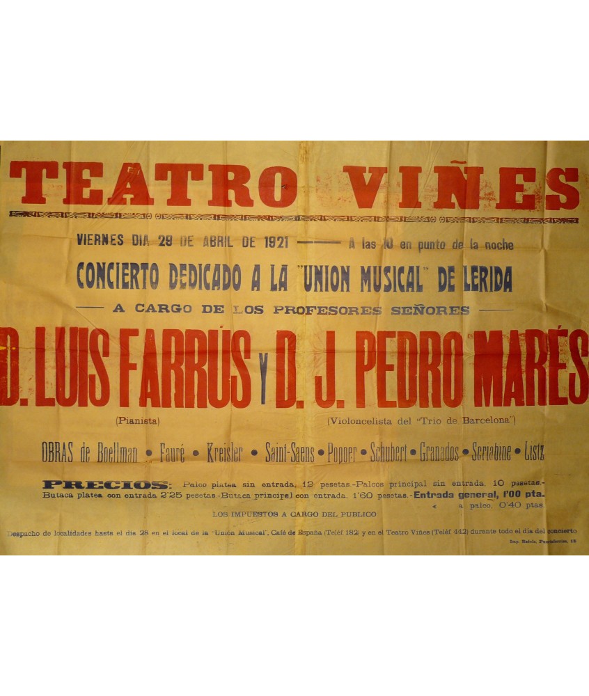 D. LUIS FARRUS Y D.  J. PEDRO MARES