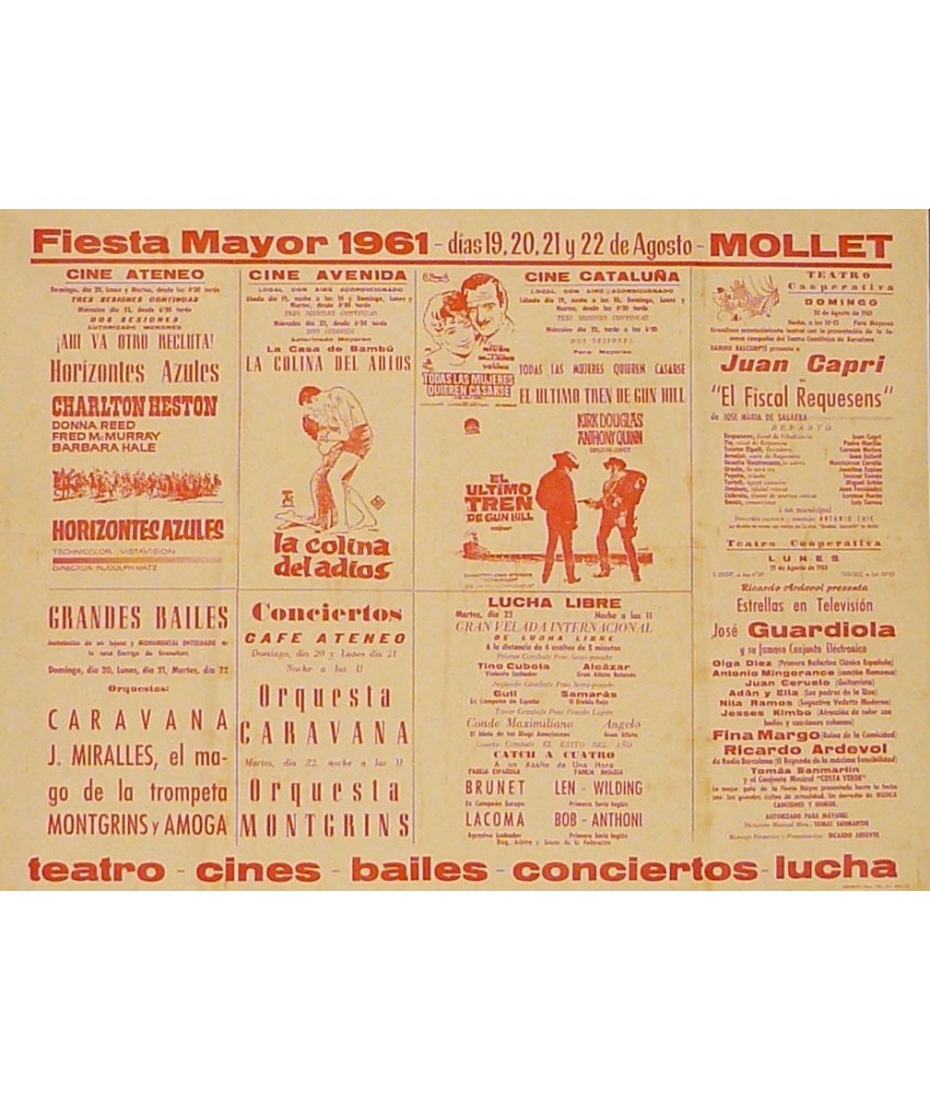 FIESTA MAYOR 1961 - MOLLET