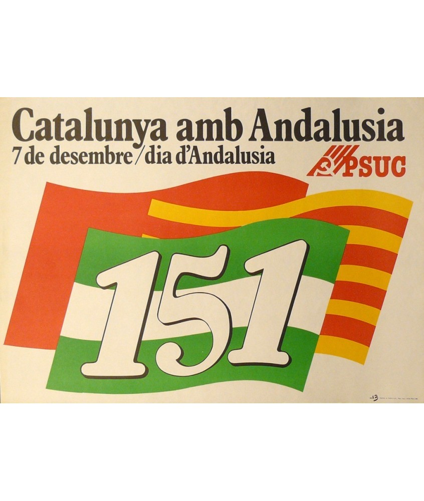 CATALUNYA AMB ANDALUSIA. PSUC