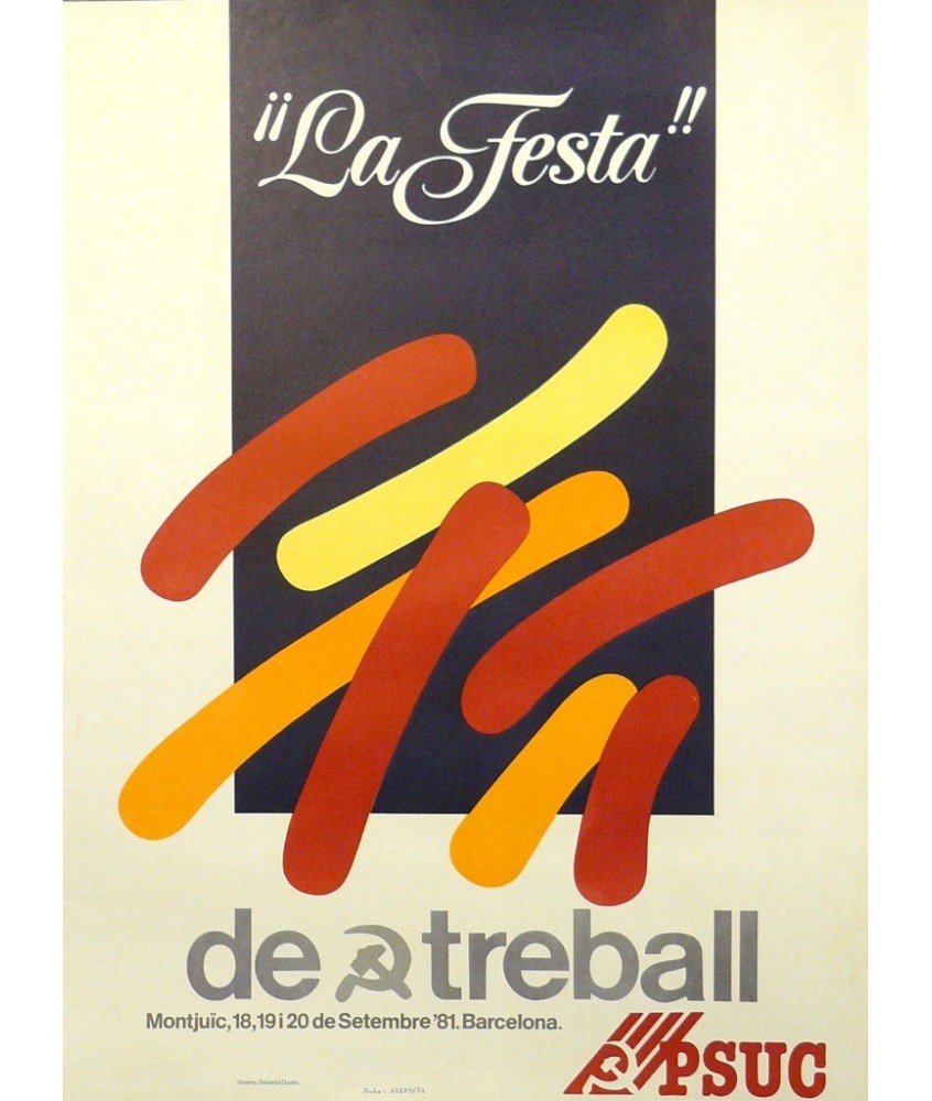 LA FESTA DEL TREBALL. PSUC