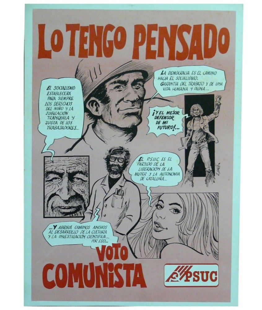 LO TENGO PENSADO, VOTO COMUNISTA