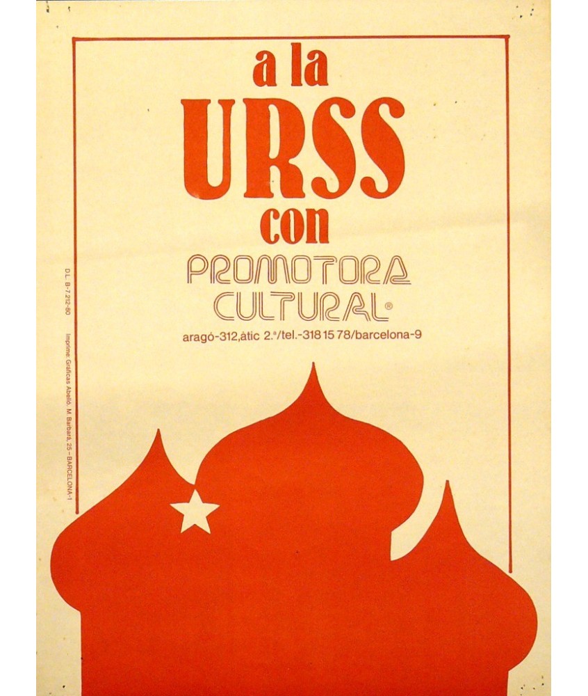 A LA URSS COM PROMOTORA CULTURAL