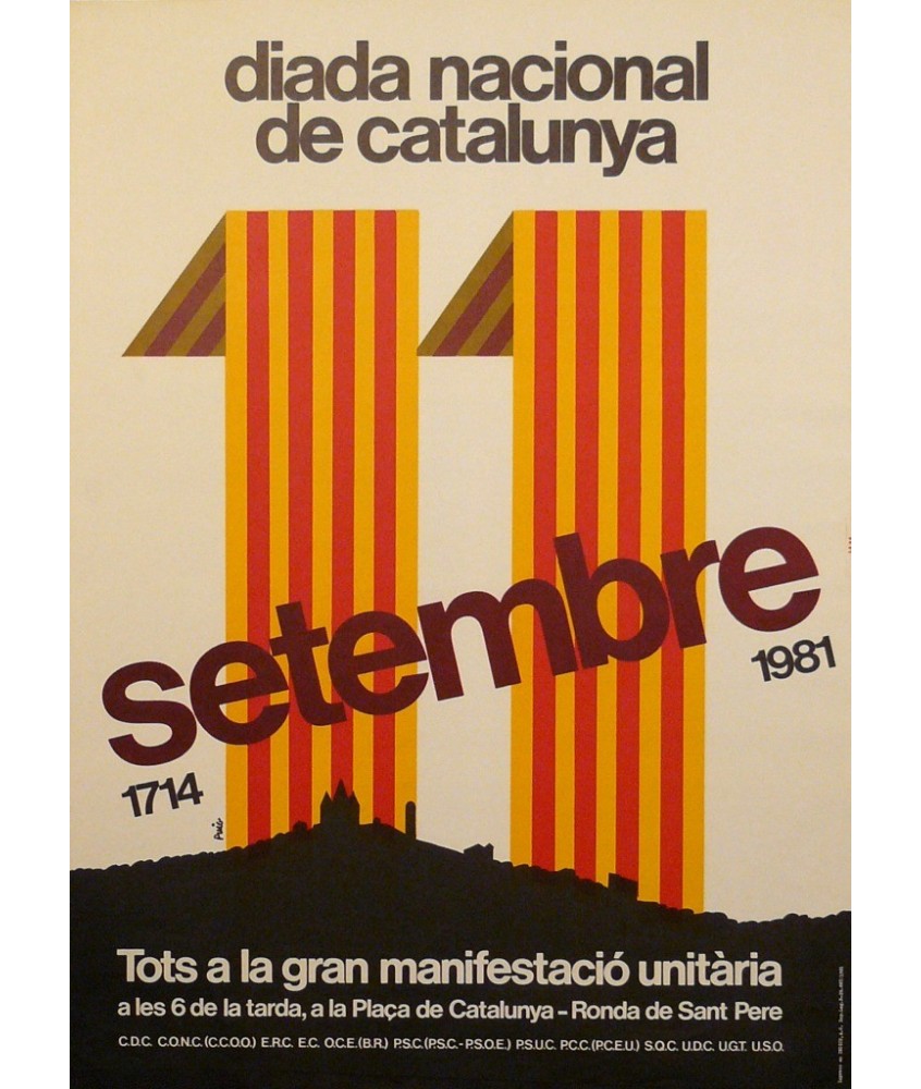 DIADA NACIONAL DE CATALUNYA 1981