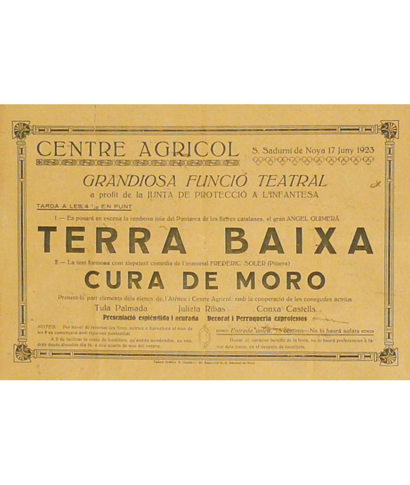 CENTRE AGRICOL - TERRA BAIXA