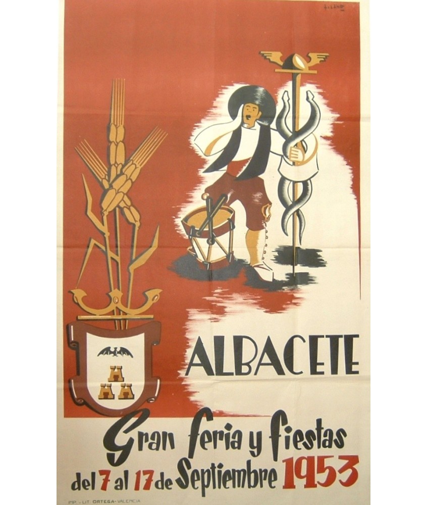 ALBACETE 1953 GRAN FERIA Y FIESTAS