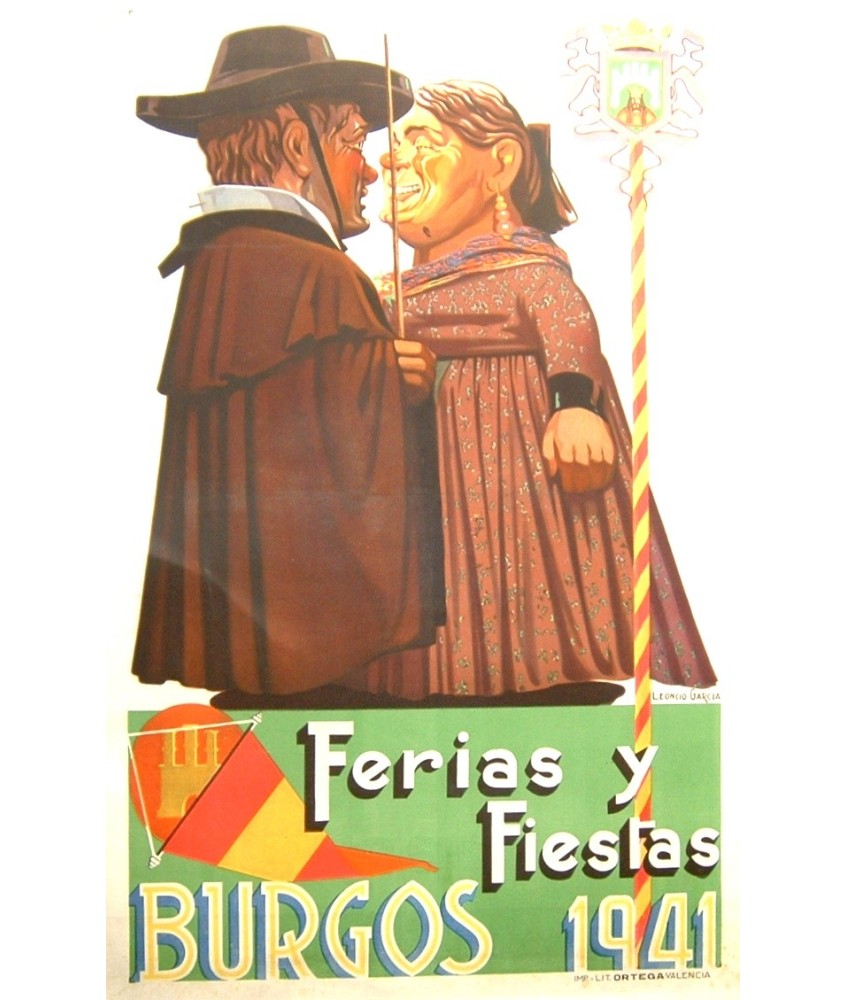 BURGOS 1941 FERIAS Y FIESTAS