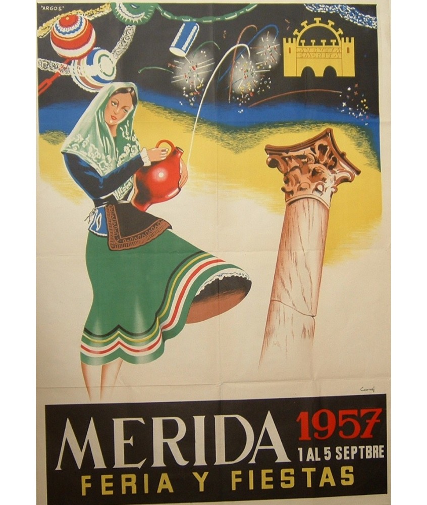 MERIDA 1957 FERIA Y FIESTAS