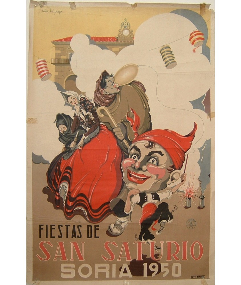 SORIA 1950 FIESTAS DE SAN SATURIO