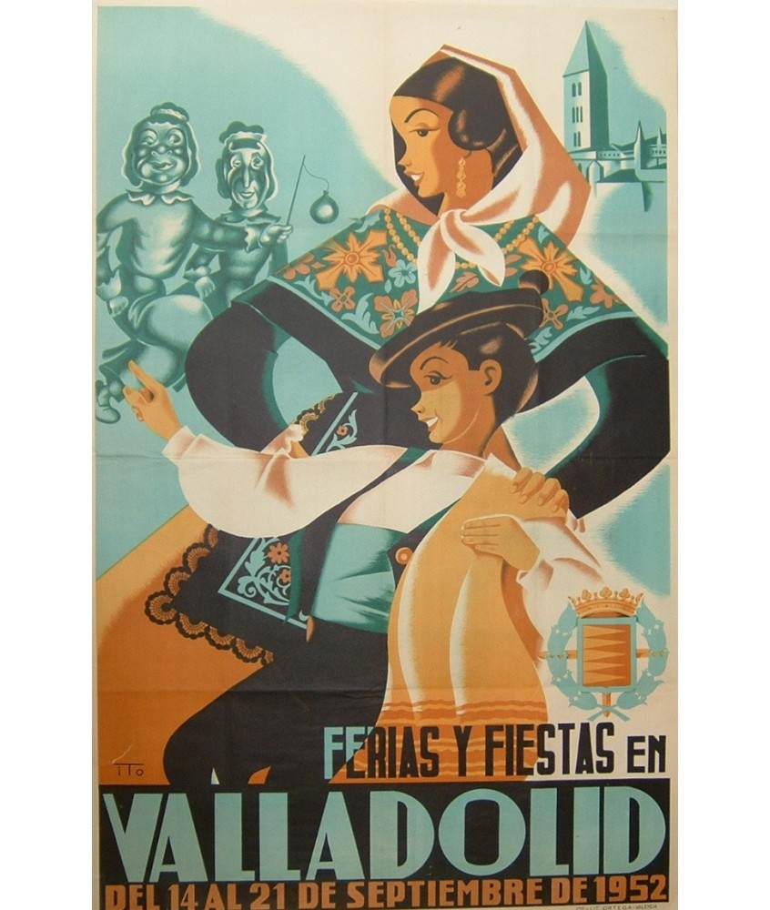 VALLADOLID 1952 FERIAS Y FIESTAS