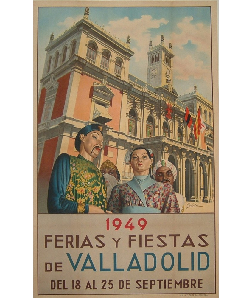 VALLADOLID 1949 FERIAS Y FIESTAS