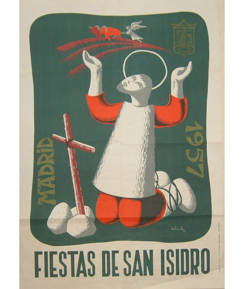 MADRID 1957 FIESTA DE SAN ISIDRO