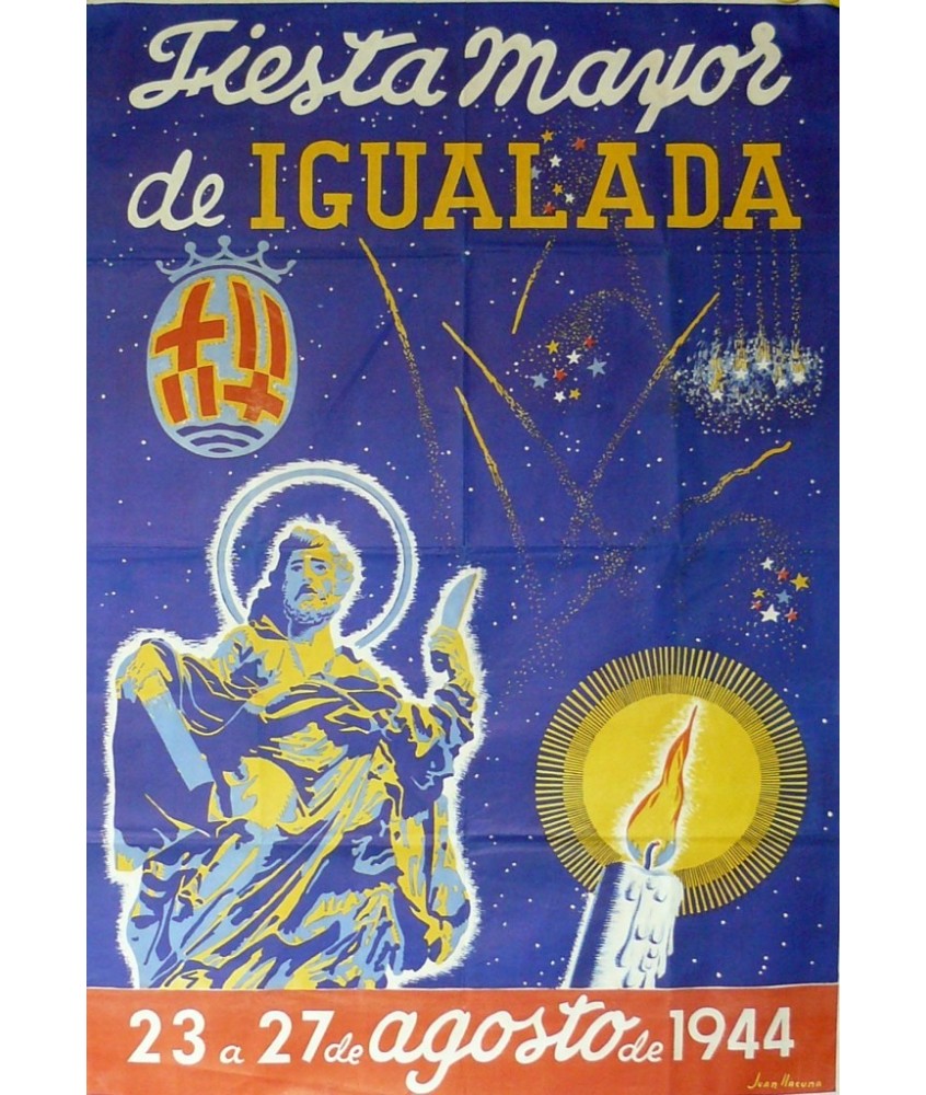 IGUALADA FIESTA MAYOR 1944