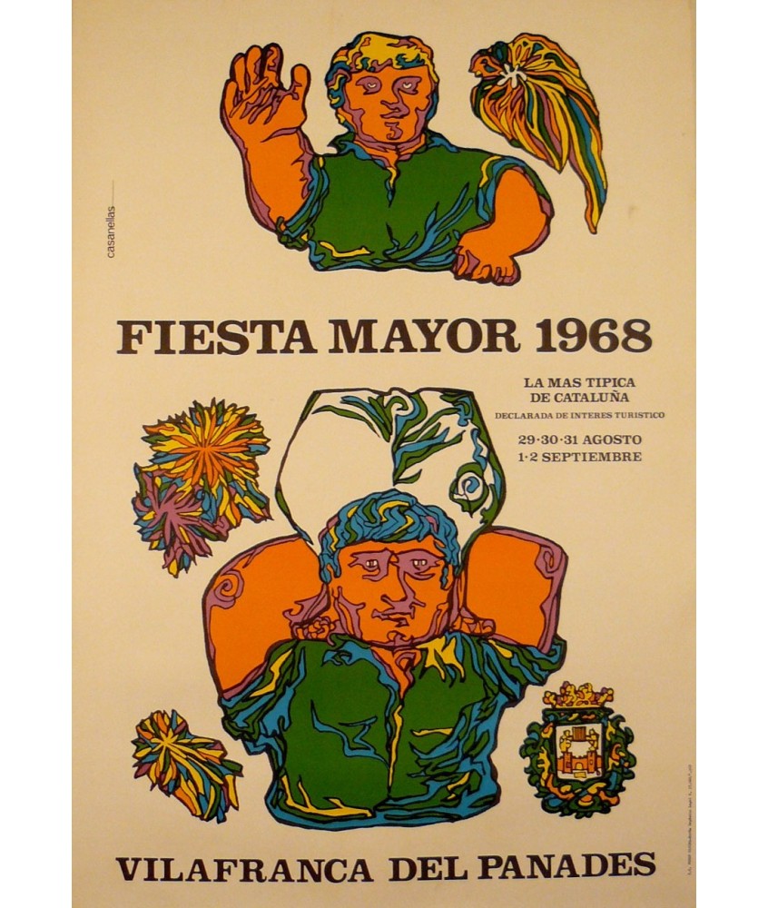 FIESTA MAYOR 1968 VILAFRANCA DEL PANADES