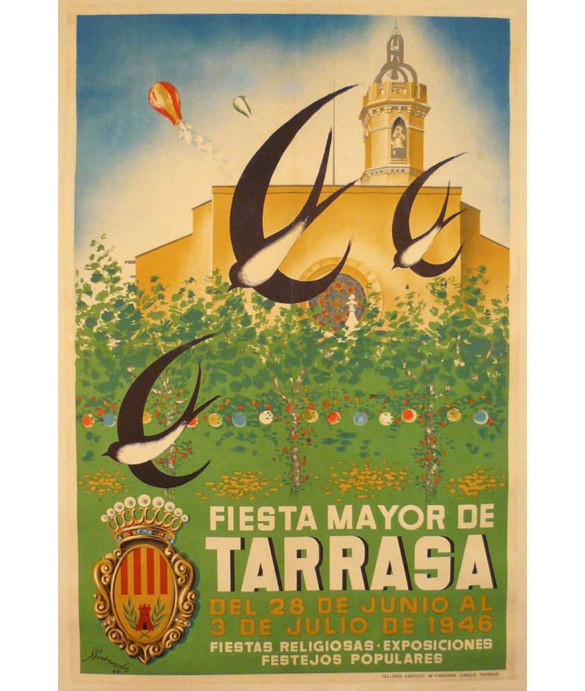 FIESTA MAYOR DE TARRASA 1946