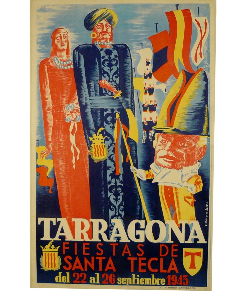 TARRAGONA FIESTAS SANTA TECLA 1943