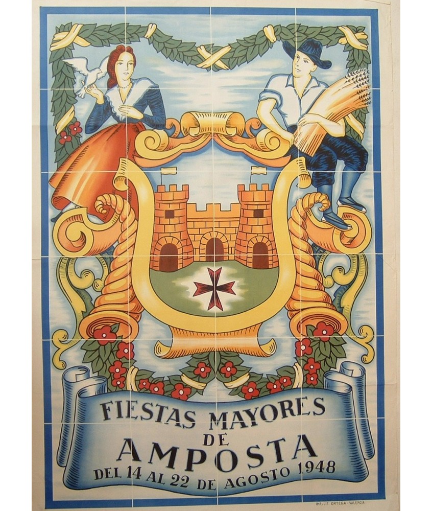 FIESTAS MAYORES DE AMPOSTA 1948